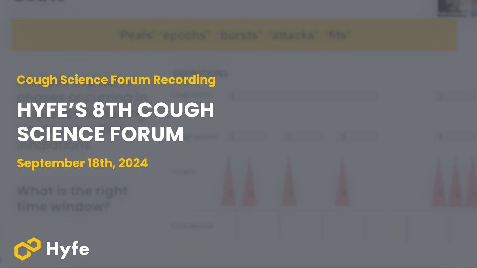 Image resource about Hyfe's 8th Cough Science Forum