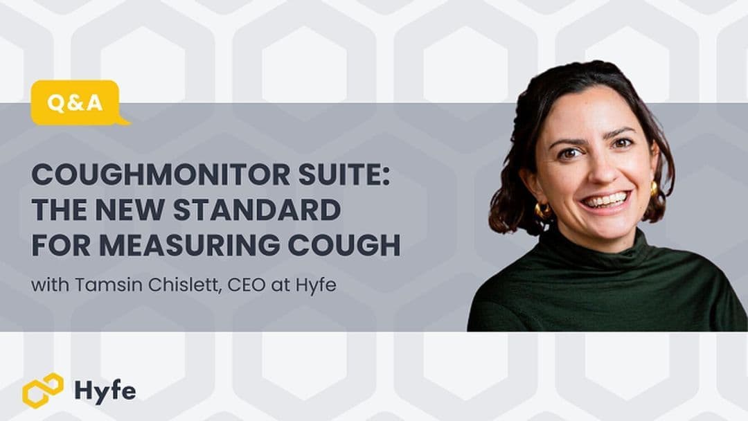 Image resource about Q&A: The New Standard for Measuring Cough with Tamsin Chislett